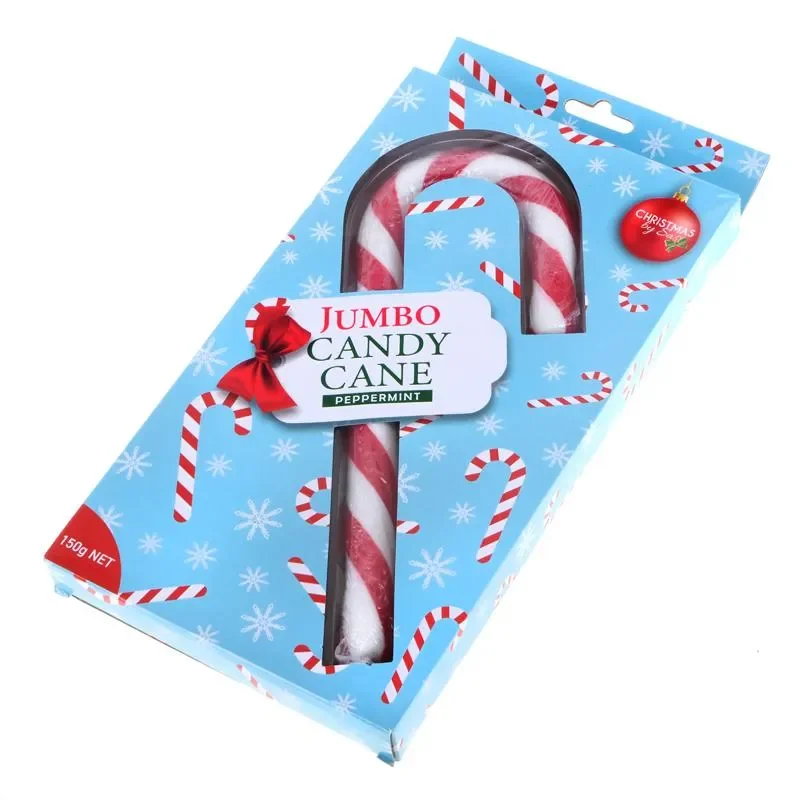 Jumbo Xmas Peppermint Candy Cane (150g)