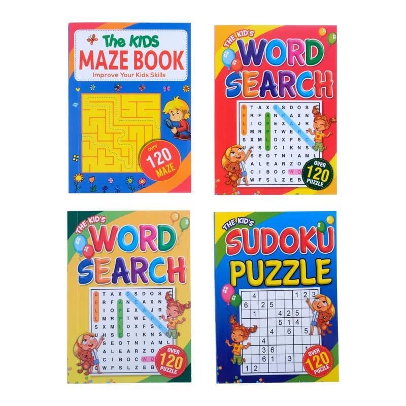 Kids Puzzle Activity Book (asstd.)