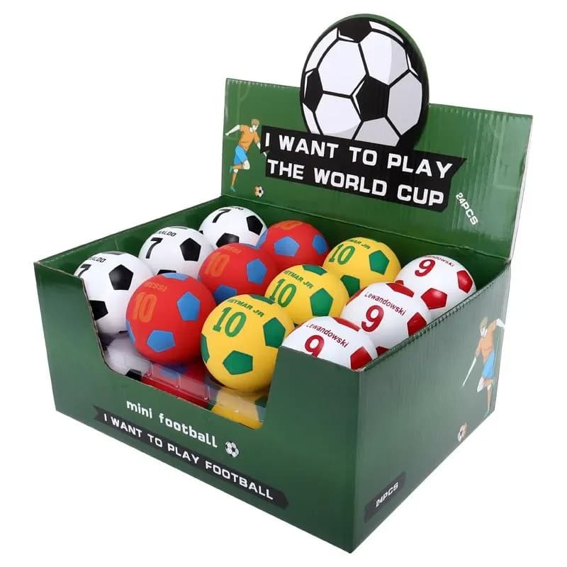 6cm Soccer Super Bounce Ball (Asstd. Designs)