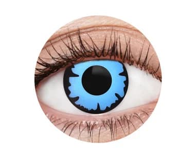 Wizard Blue Contact Lenses (1 Year)