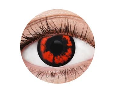 Demon Red Contact Lenses (1 Year)
