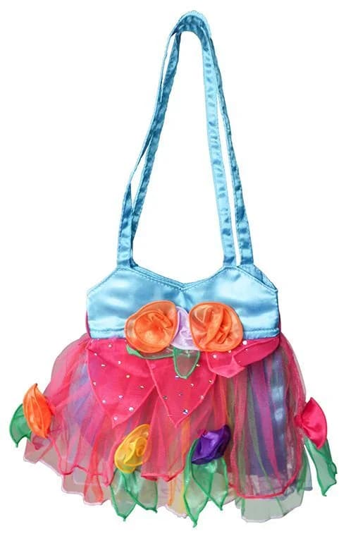Kids Rainbow Rose Tote Bag