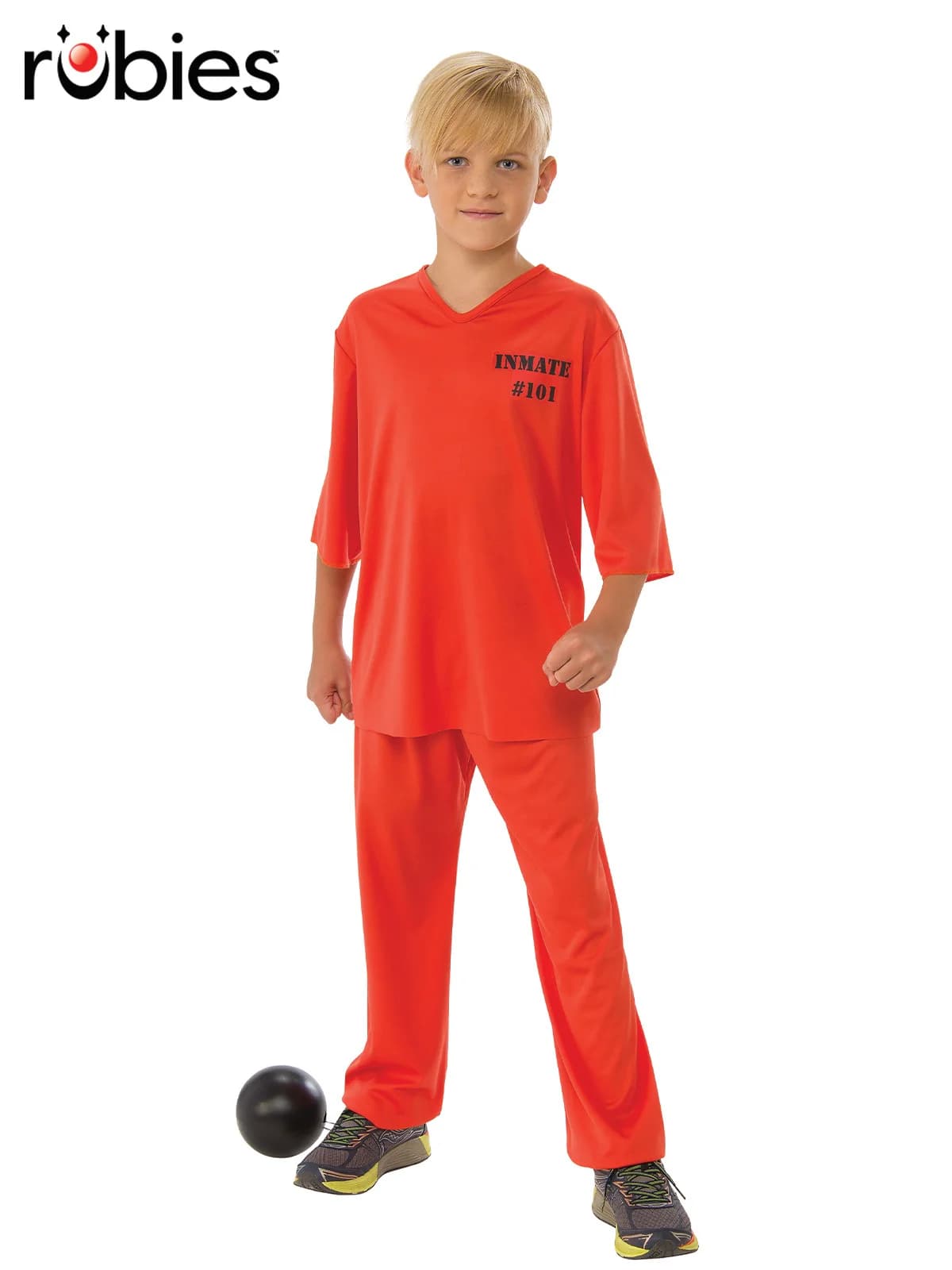 Kids Inmate 101 Prisoner Costume
