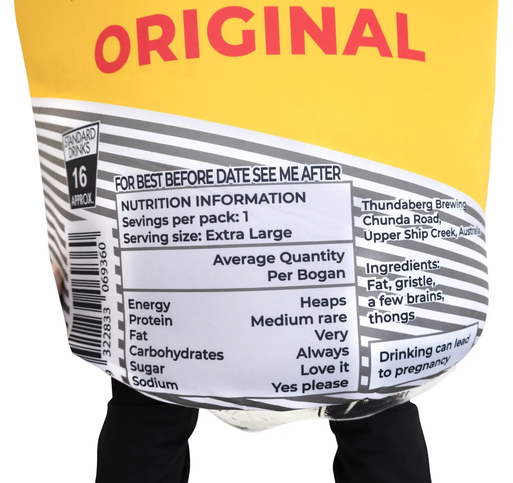 Adults Thundaberg Bogan Rum Tabard Costume