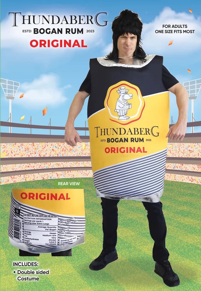 Adults Thundaberg Bogan Rum Tabard Costume