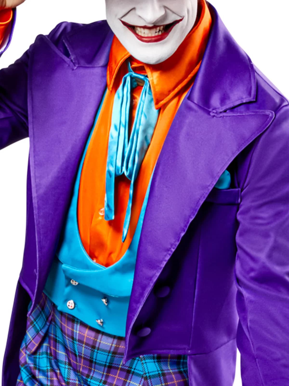 Adults Joker Deluxe Costume, view 3