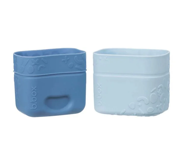 Ocean Blue Silicone Snack Cup