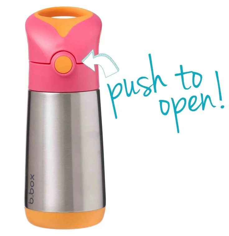 Strawberry Shake Insulated Drink Bottle (350mL)