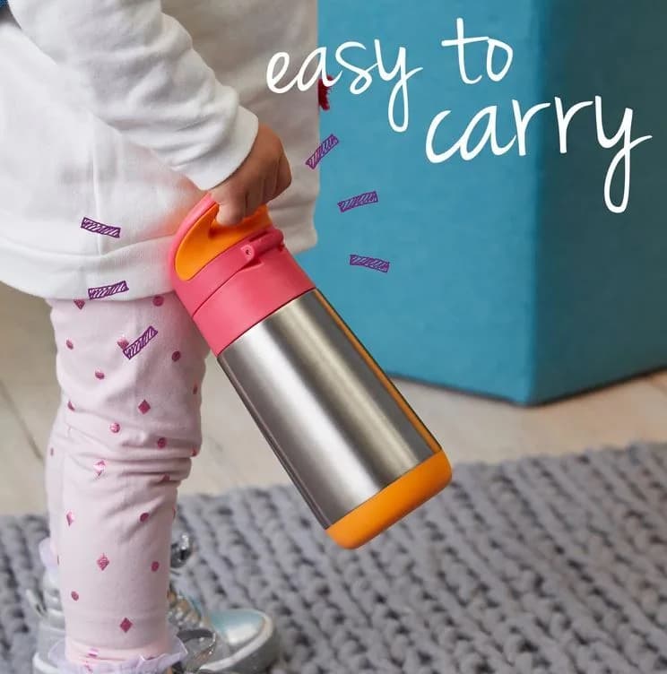 Strawberry Shake Insulated Drink Bottle (350mL)