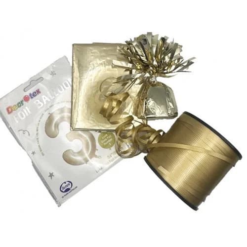 Luxe Gold Curling Ribbon Roll (460M)