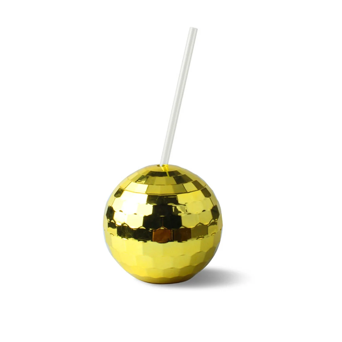 Gold Disco Ball Drinking Cup (600ml)