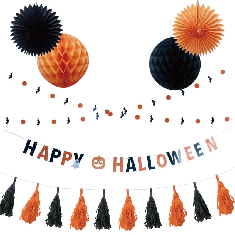 Halloween Party Decoration Kit - Pk 12