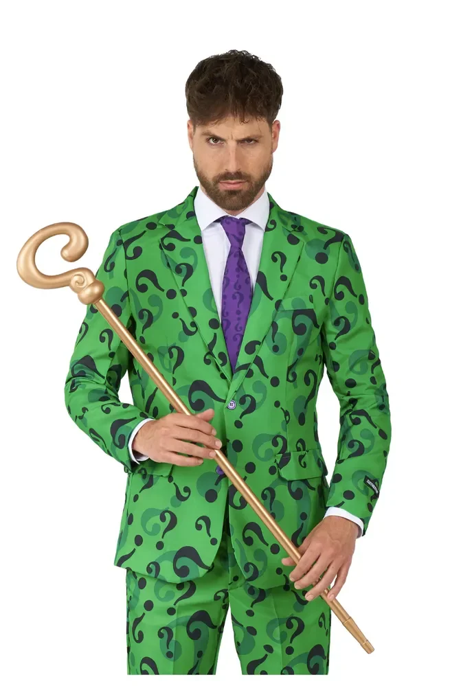 Adults The Riddler Suit Costume