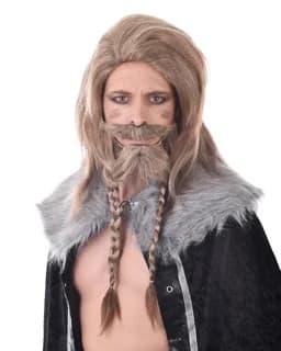 Viking Blond Wig & Beard