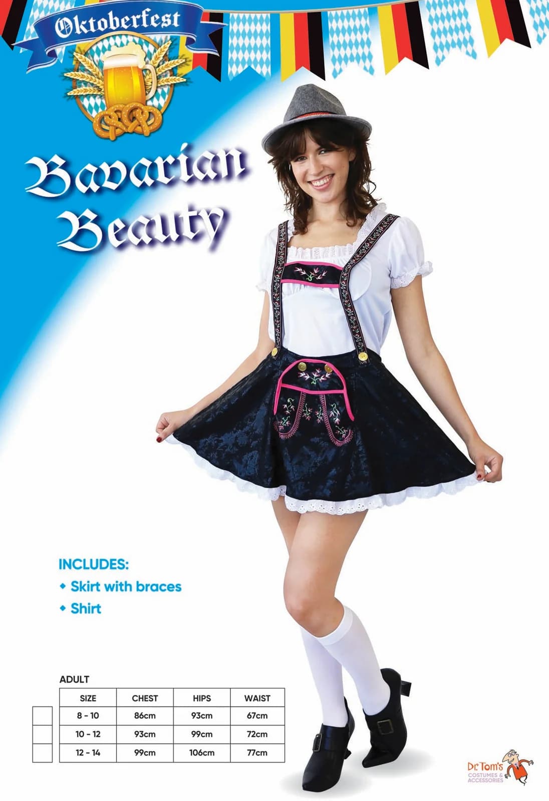 Women's Bavarian Beauty Costume