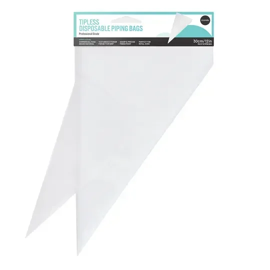 Mondo 12in. Tipless Disposable Piping Bags - Pk 50