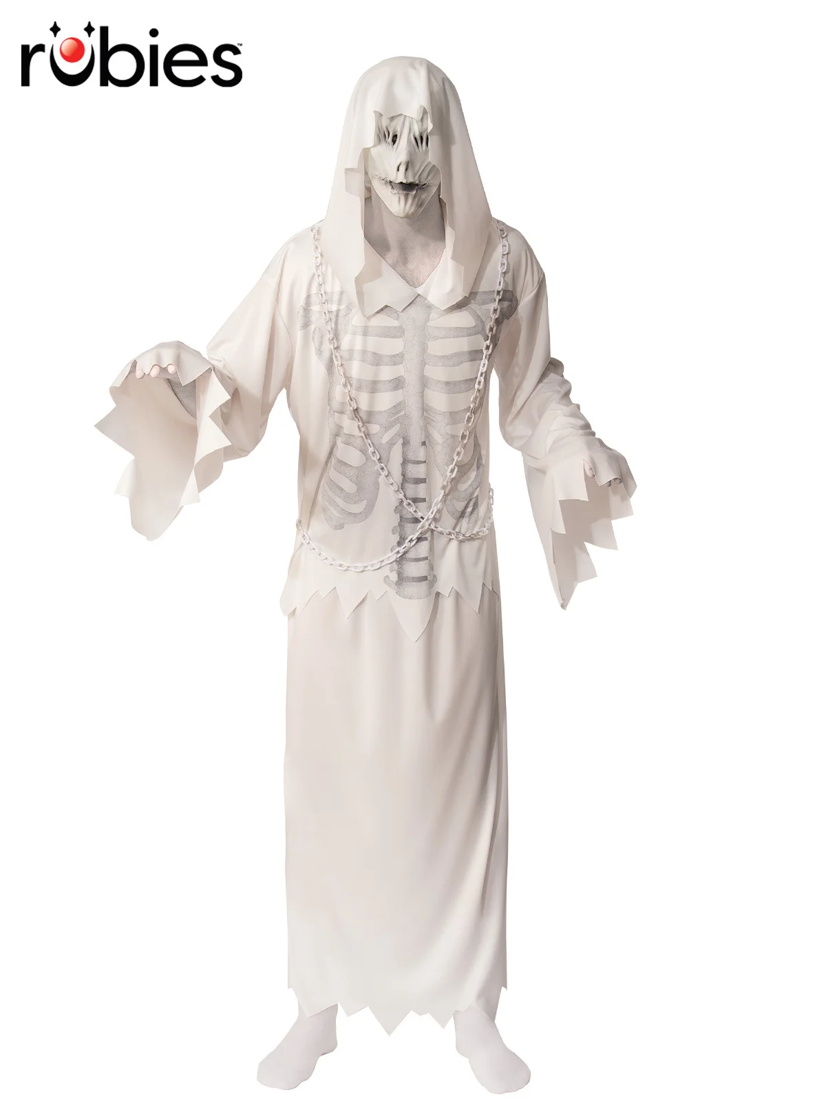Adults Hooded Ghost Costume