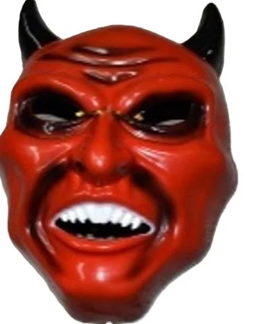 Halloween Red Devil Mask