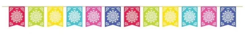 Fiesta Del Sol Flag Banner (365.76 cm)