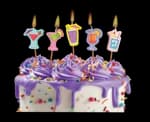 Cocktails Novelty Candle Pack - Pk 5