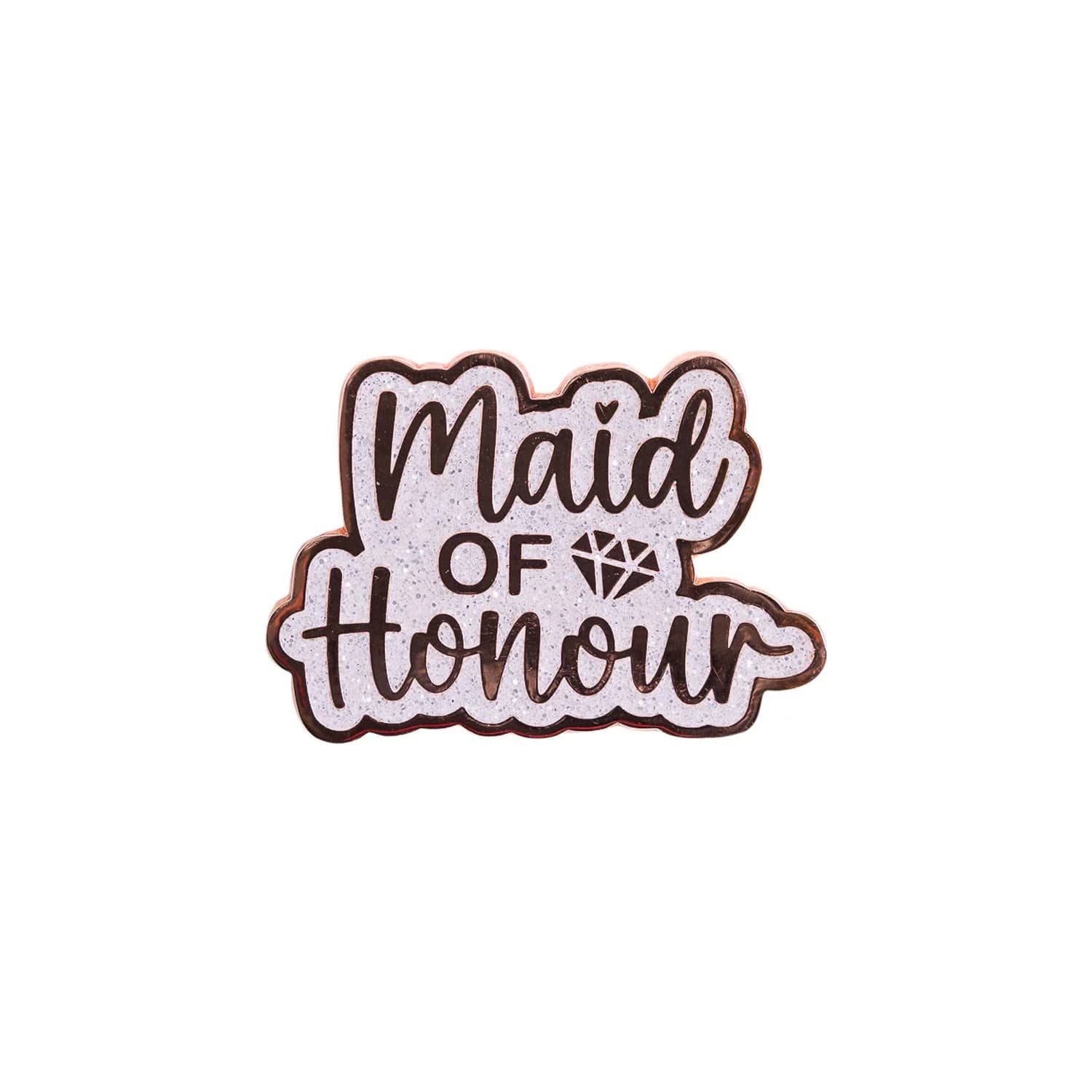 Wedding Maid Of Honour Keepsake Pin