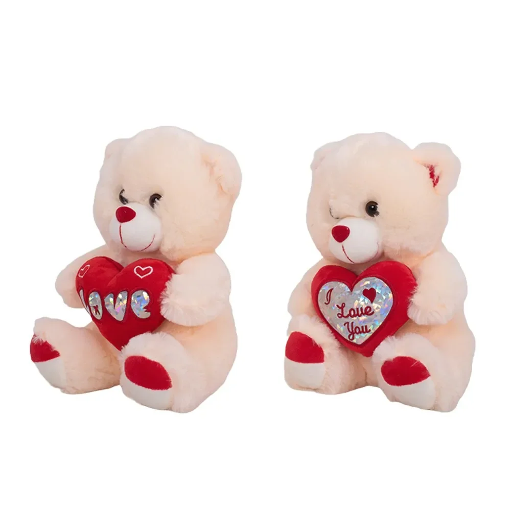 Red Heart Plush Bear (25cm)