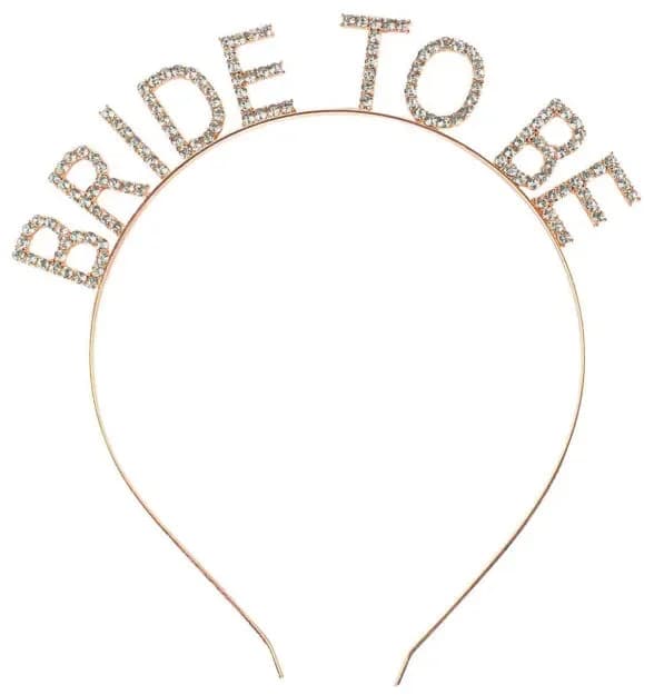 Bride-to-Be Rose Gold Headband