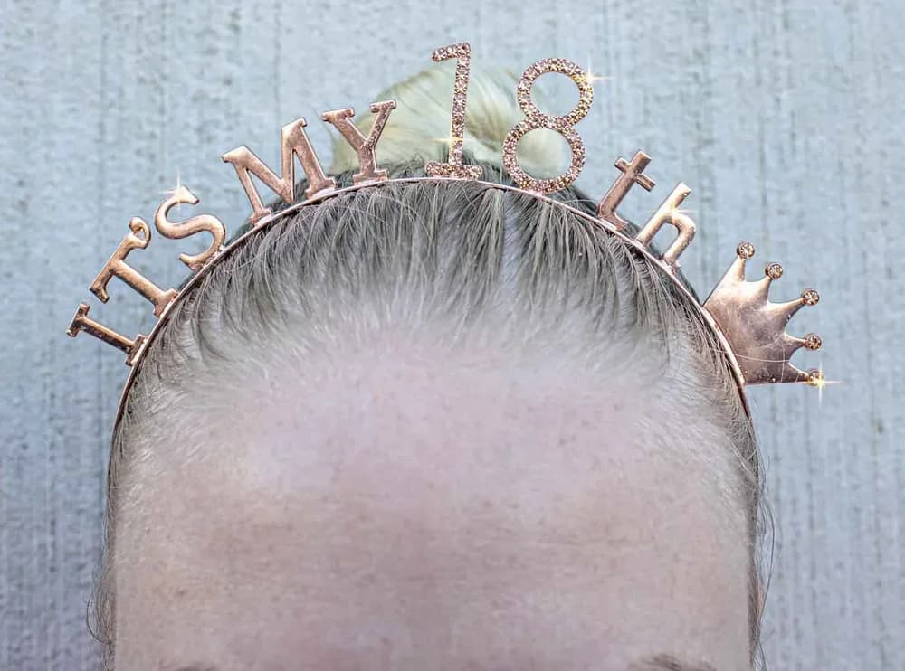 It's My 18th Rose Gold Headband