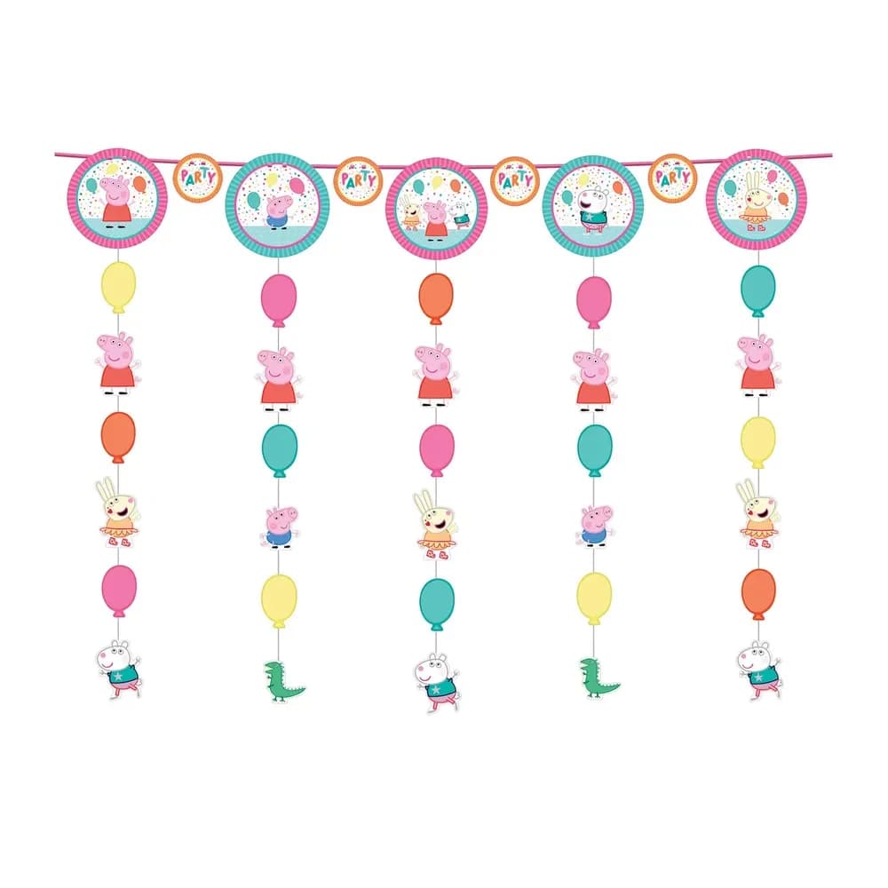 Peppa Pig Hanging String Decorations (213 cm)
