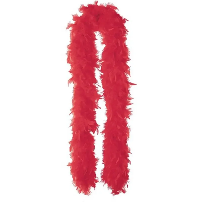 Feather Boa - Red (180 cm)