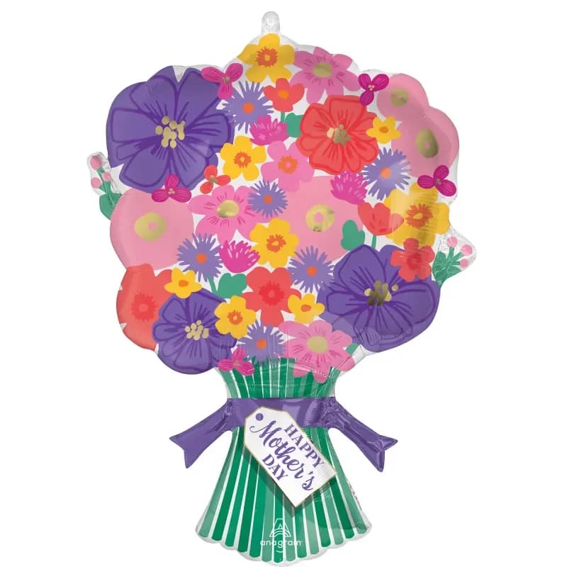 Floral Bouquet Mother's Day Balloon (76 cm)