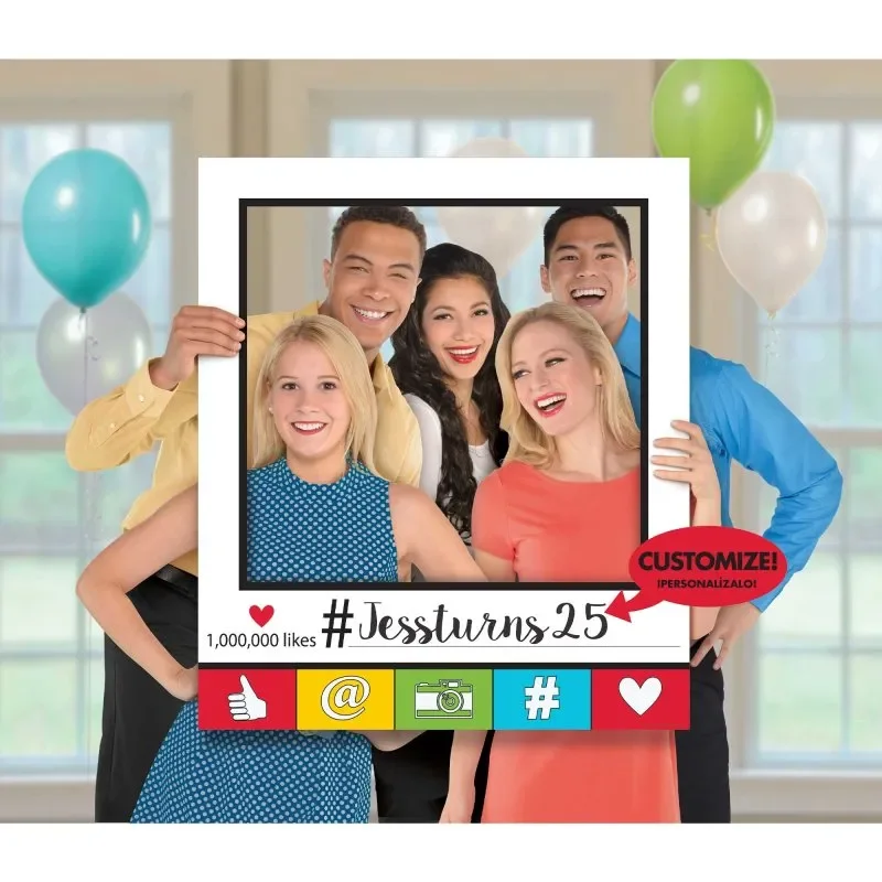 Selfie Customizable Giant Photo Prop Picture Frame Kit