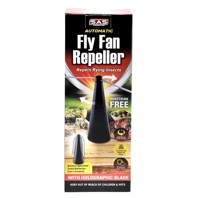 Fly Away Battery-Operated Fan (9cm x 8cm x 24cm)
