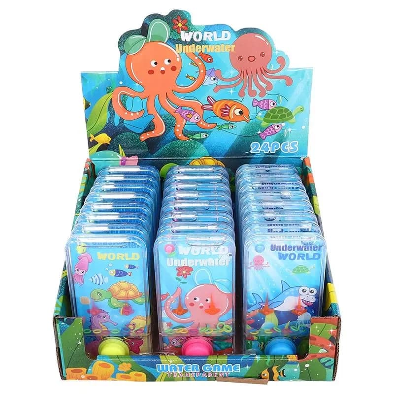 Under the Sea Hand-Held Water Skill Game (6cm x 11.8cm x 2cm)