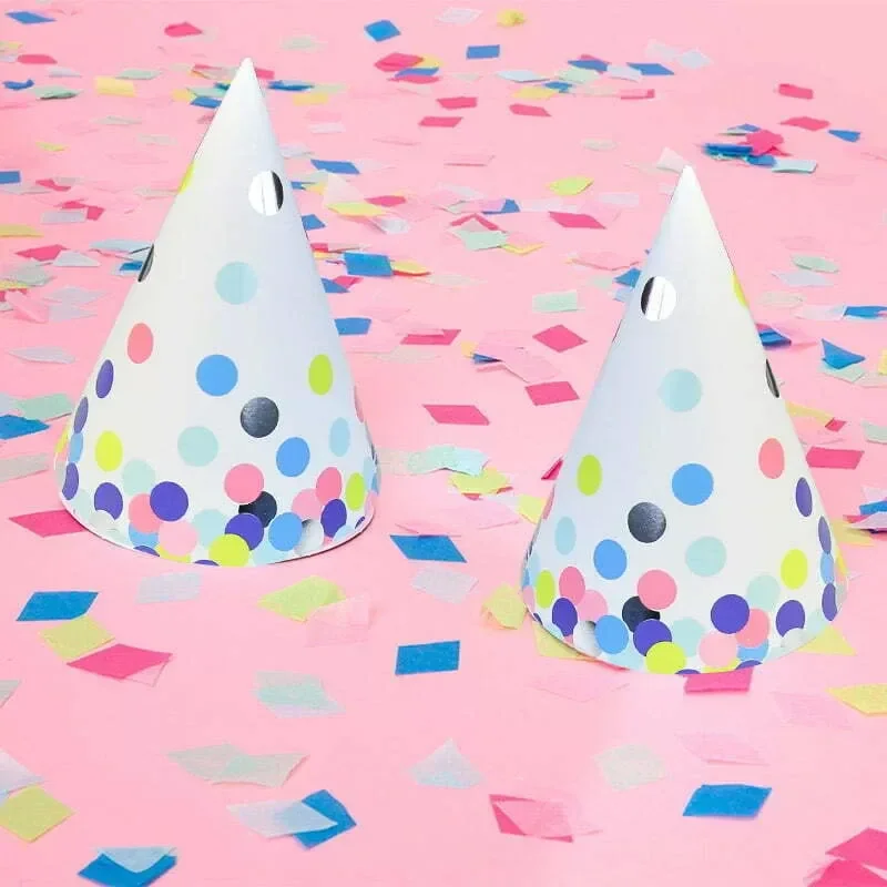 Polka Dots Paper Hats