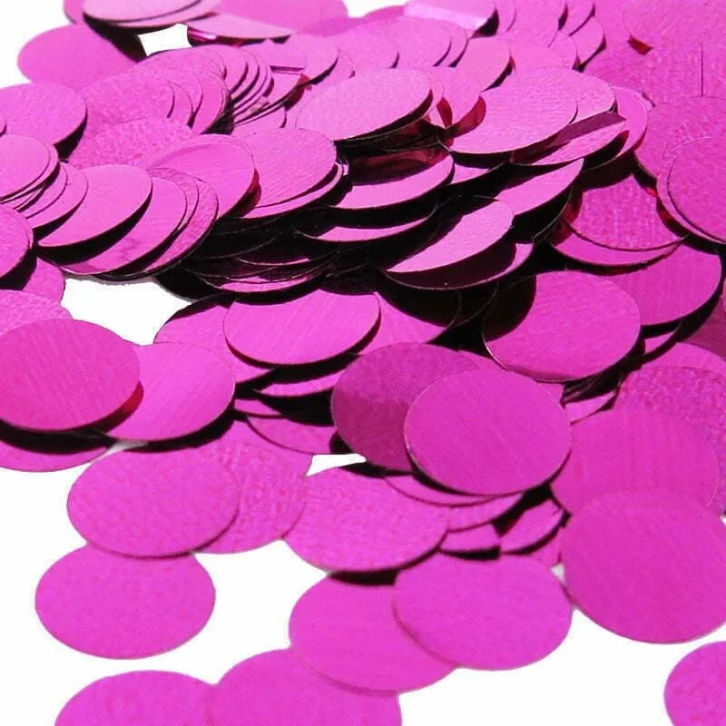 250g Balloon Confetti - Hot Pink (2cm)