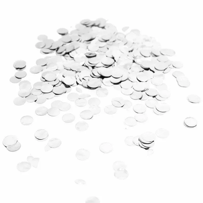250g Balloon Confetti - Silver (2cm)