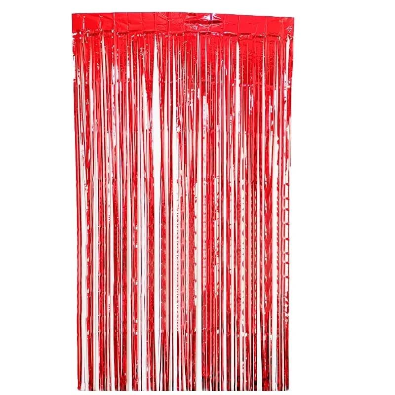 Red Foil Curtain