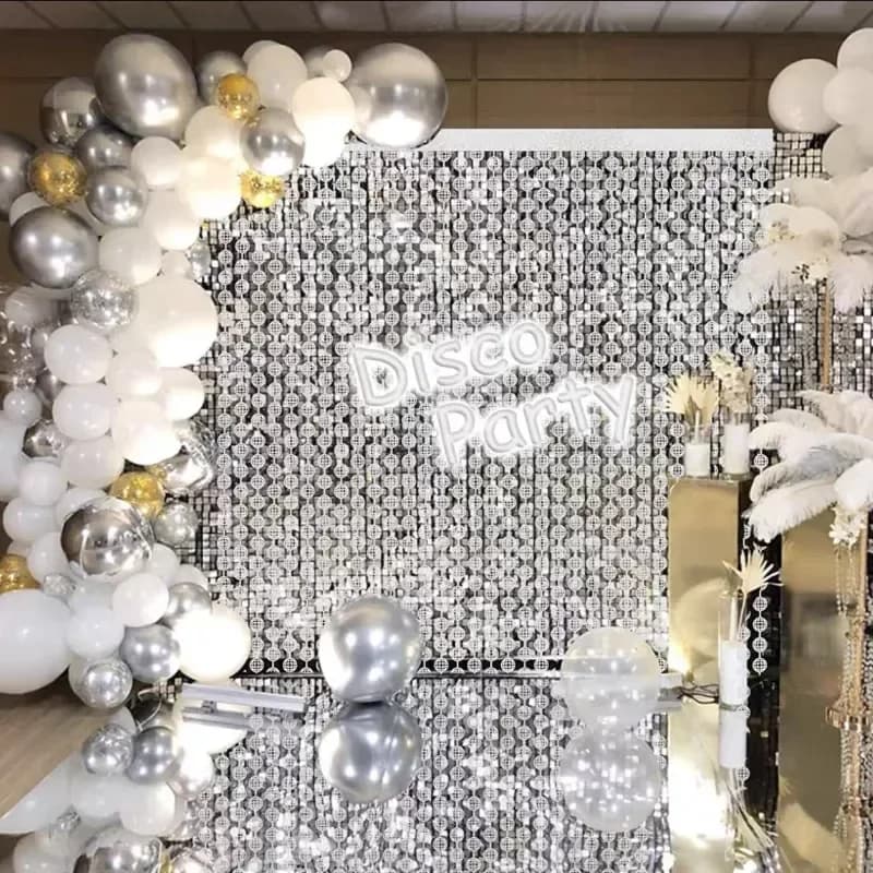 Disco Ball Curtain
