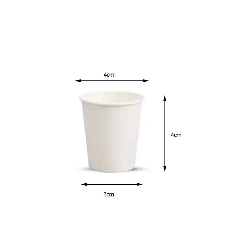 White Paper Shot Cup - Pk 50
