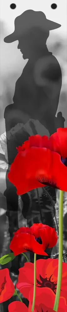 ANZAC Day Wall Panel 210 x 45cm