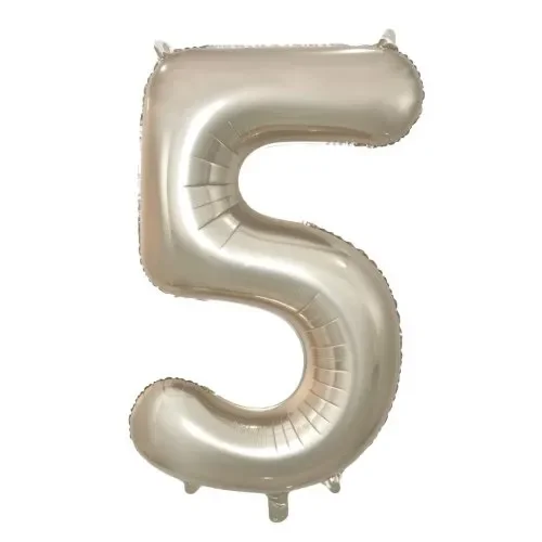 Champagne Number 5 Foil Balloon (86cm)