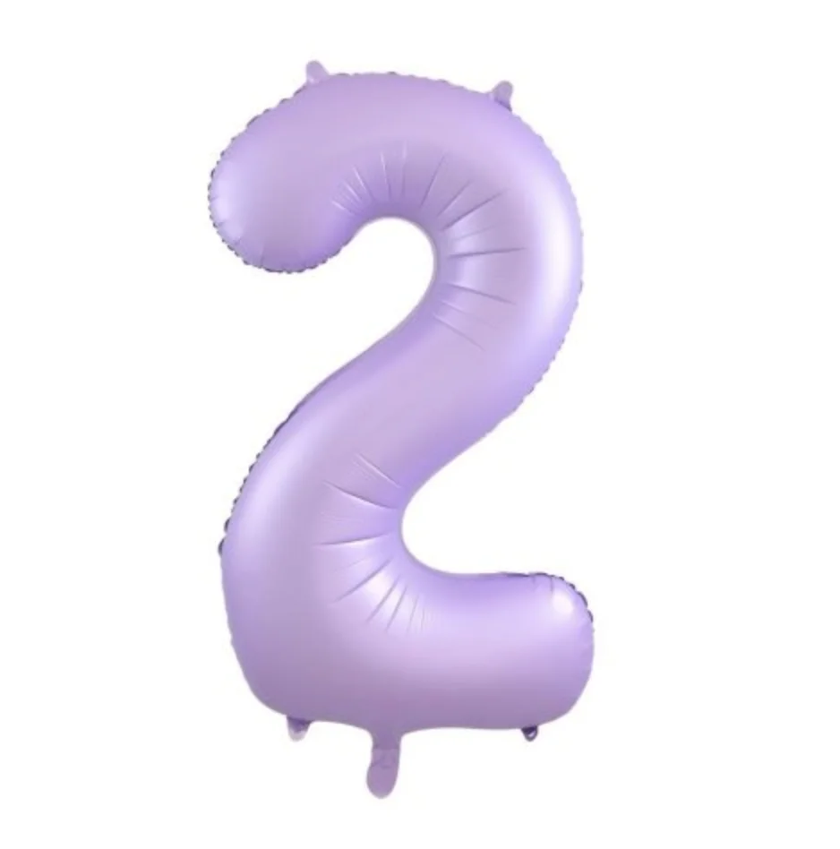 Lilac Number 2 Foil Balloon (86 cm)