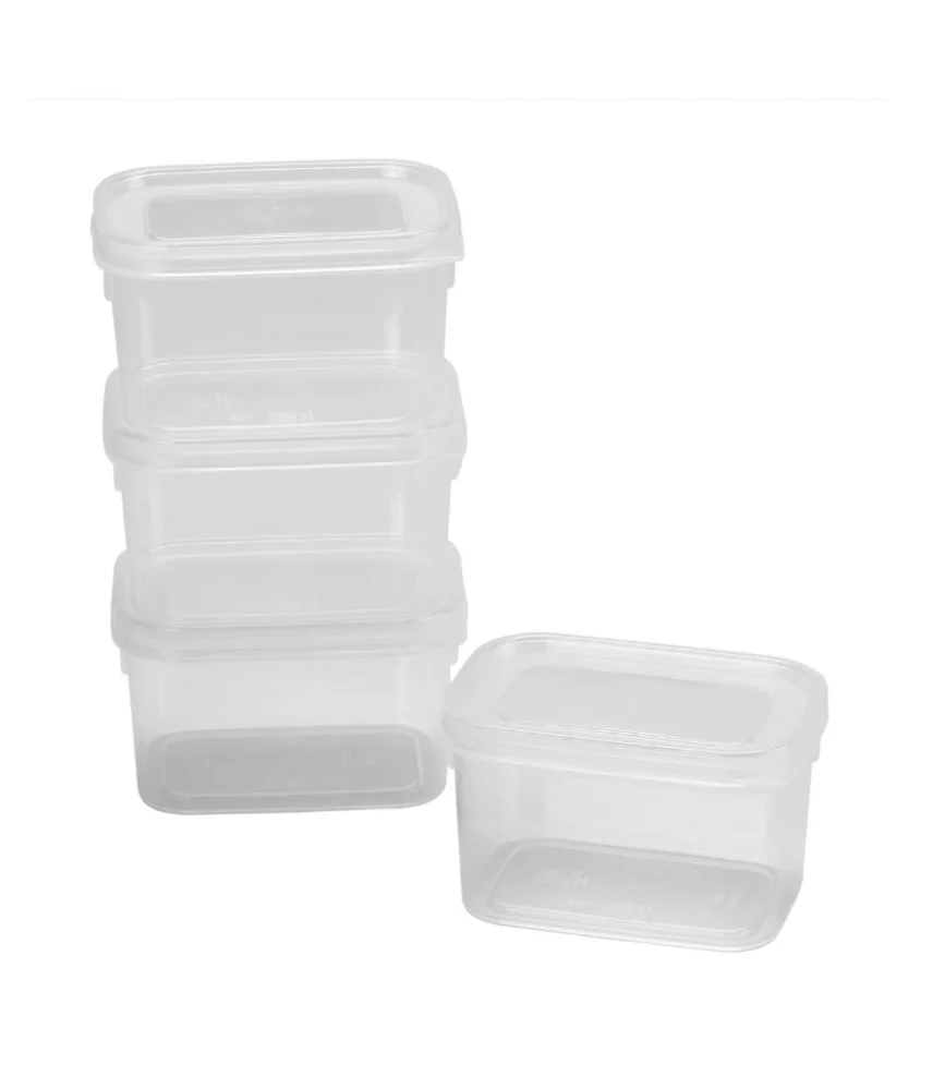 250ml Clear Storage Container – Pk 4