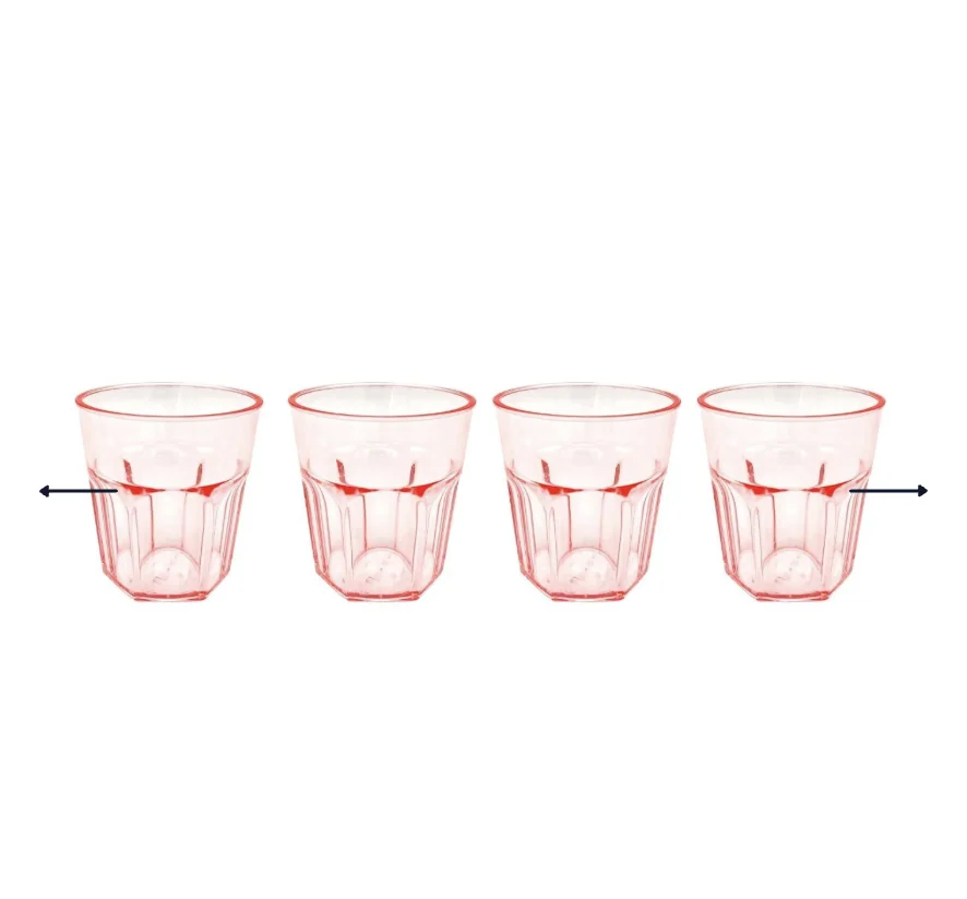 Reusable Tumbler Assorted Colour (270ml) – Pk4