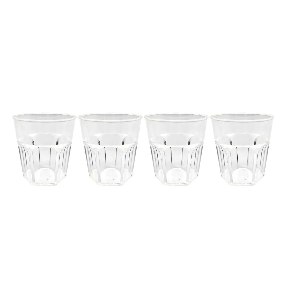 Reusable Tumbler Clear (270 ml) – Pk4