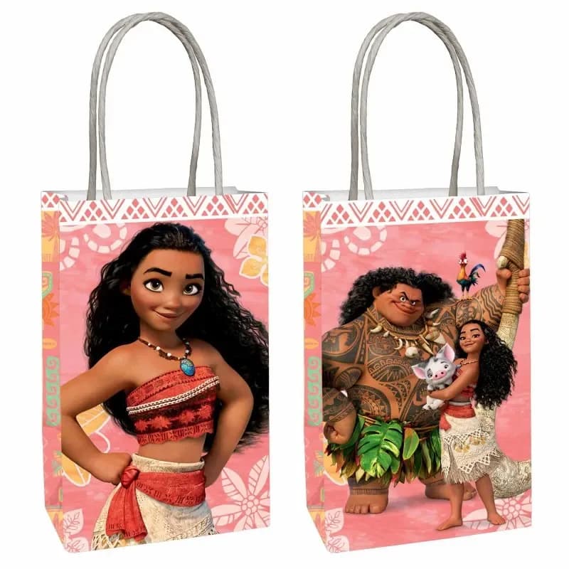 Disney Moana Kraft Loot Bags 8 Pack