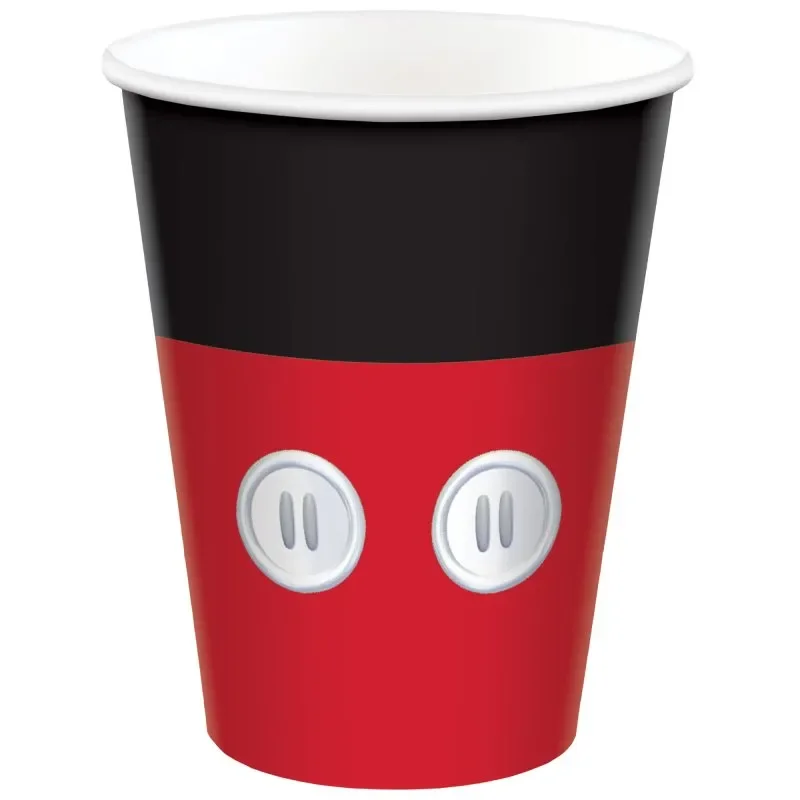 Mickey Mouse Forever Paper Cups - Pack of 8 (266ml)