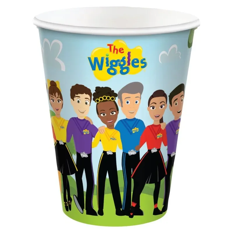 The Wiggles Paper Cups (266ml) – Pk 8
