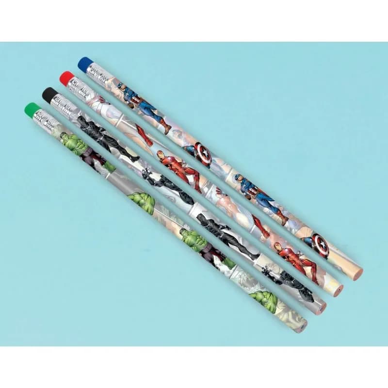 Marvel Avengers Pencils (19cm) – Pk 8